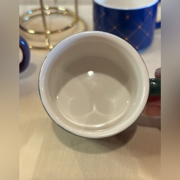 Coco & Lola Stackable Expresso Cups Set. 7 inches tall. - Picture 5 of 6